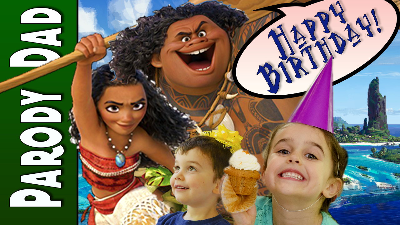 Julia’s 6th Birthday Parody (2017) – A Moana Parody (music from You’re Welcome)