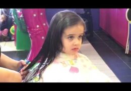 New Haircut, Take 2 – Julia’s First Haircut